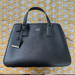 Kate Spade Black Saffiano Leather Tote